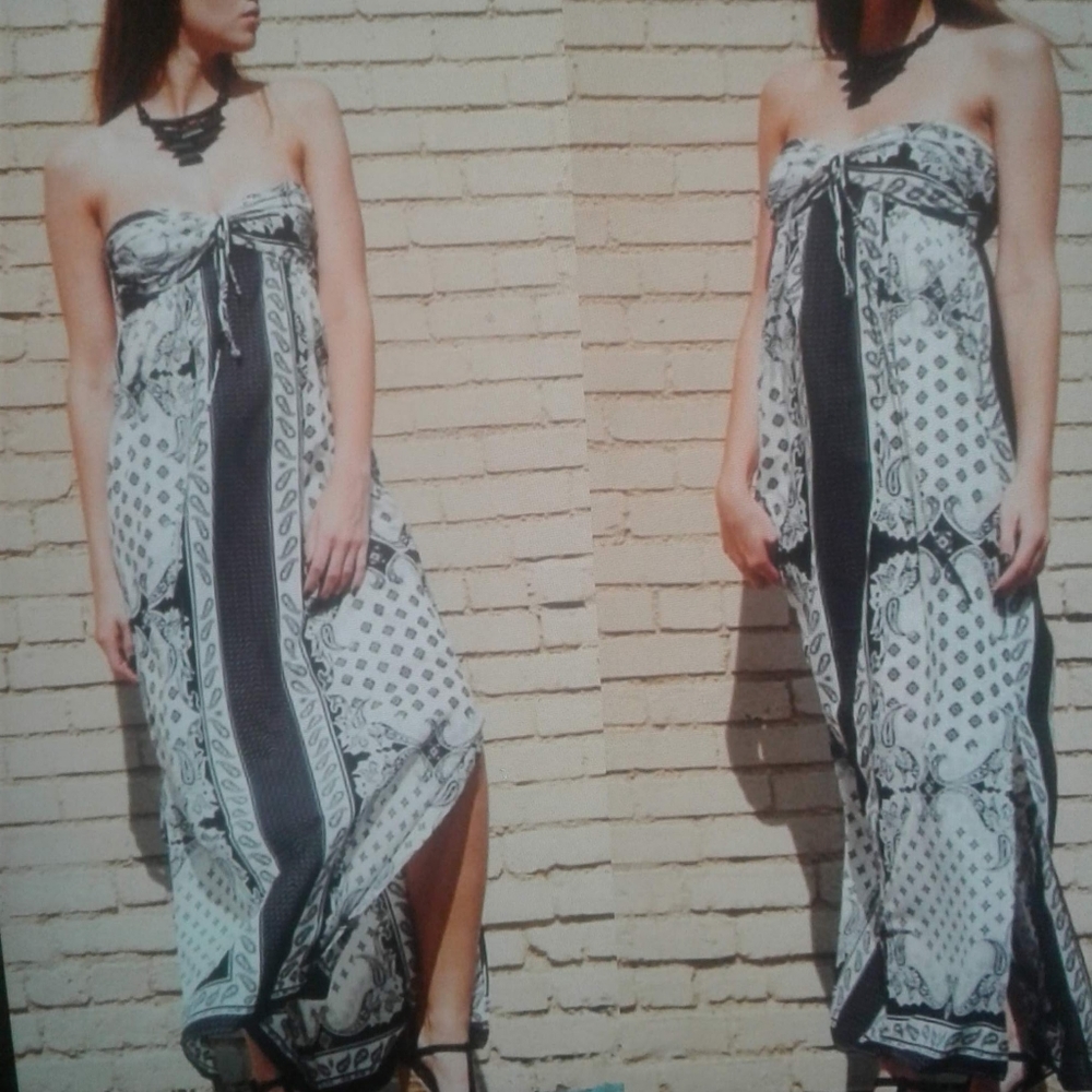 Strapless Maxi Dress - Picture 3 of 6